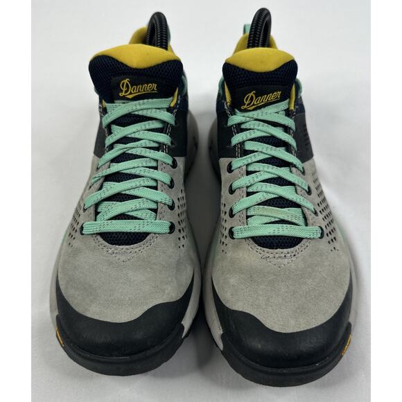 Danner Trail 2650 Womens Size 8 Gray Blue Hiking Shoes Trails Outdoors Vibram - Picture 2 of 13